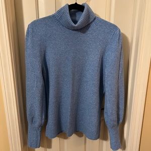 J. Crew, Size M, Light Blue Turtleneck